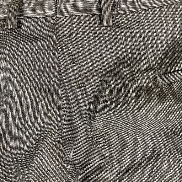 Unknown Brand Pants Mens 38x30 Gray Wool Blend Dress Pleated Classic Formal - Picture 9 of 10